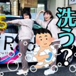 RCC「ごぜん様さま」のラジオカー中継で実演中！